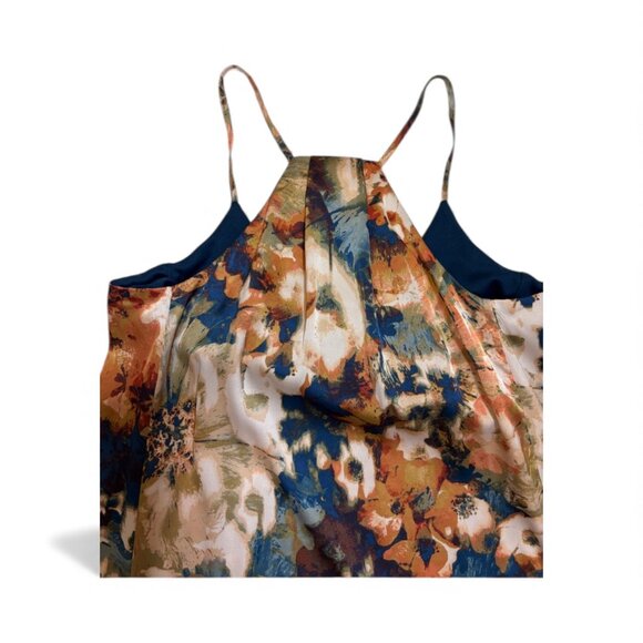 Nicole Miller Floral Maxi w Pockets - Picture 3 of 4